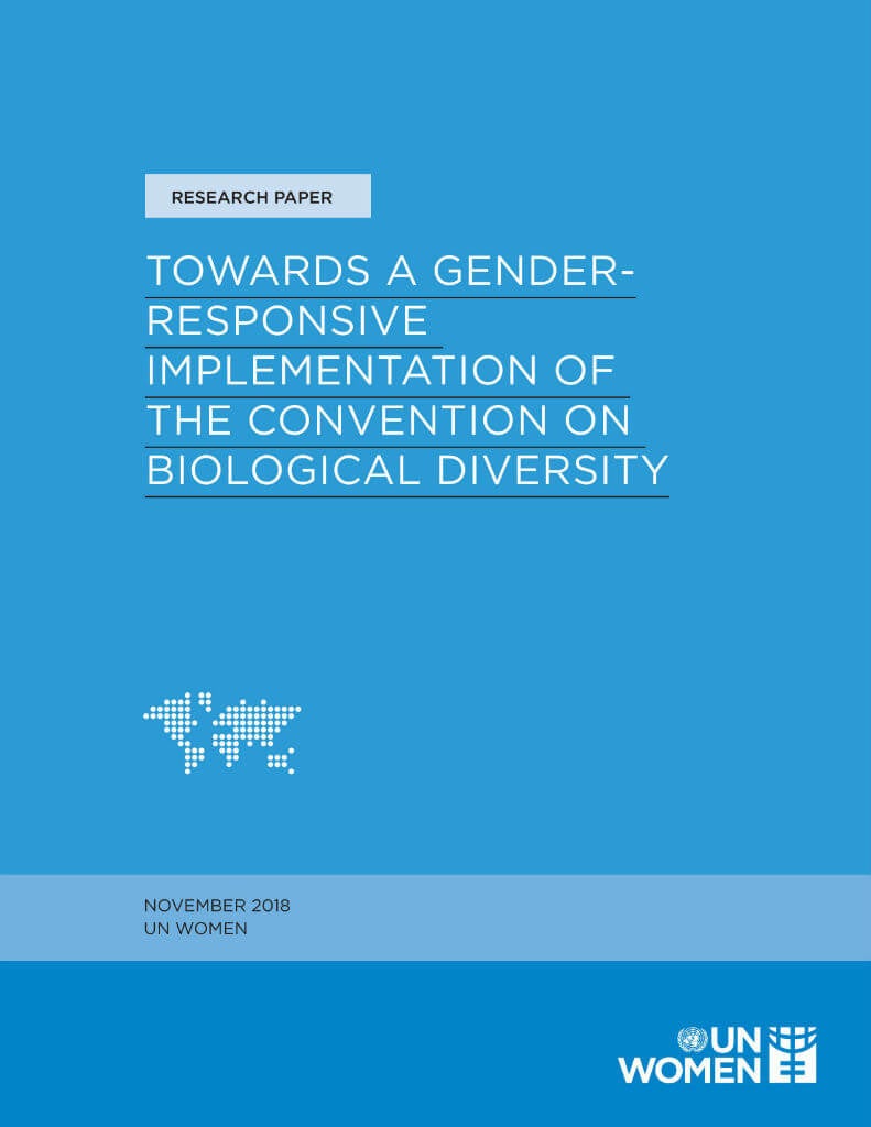 Towards a gender-responsive implementation of the Convention on Biological Diversity