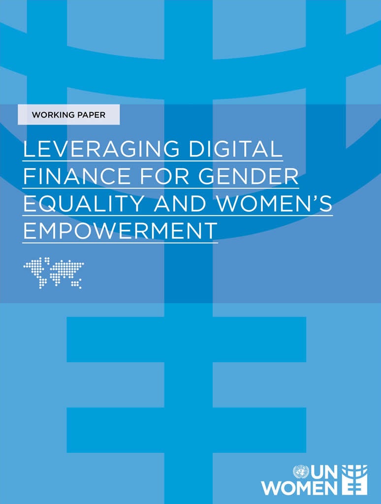 Leveraging digital finance for gender equality and women’s empowerment