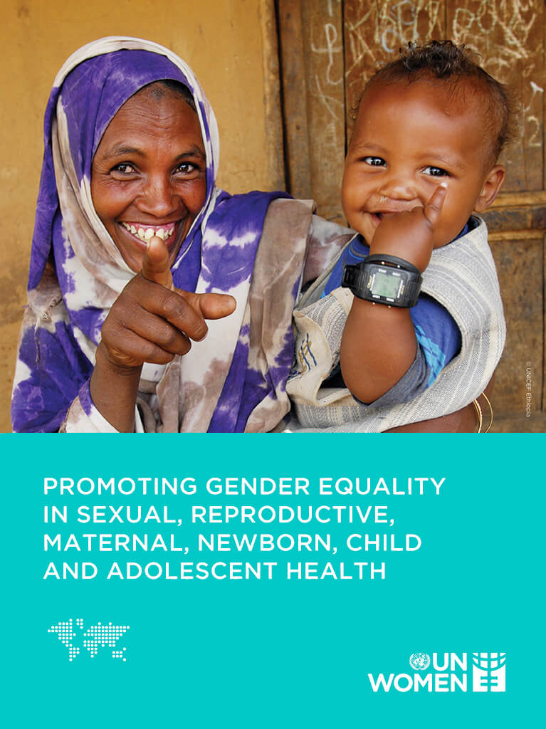 Promoting gender equality in sexual, reproductive, maternal, newborn, child and adolescent health: Programming guide