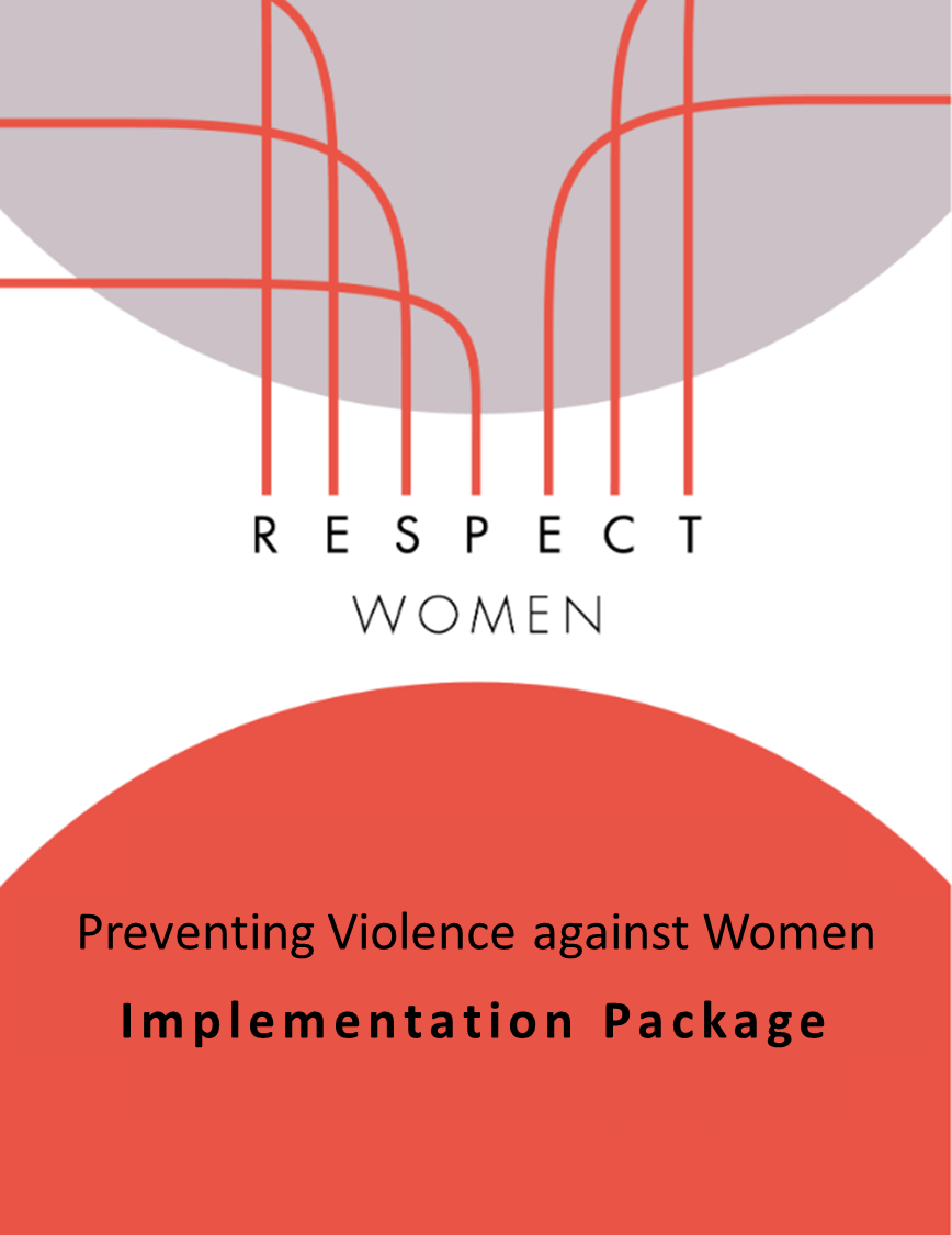 RESPETO a las mujeres: Paquete de implementación para prevenir la violencia contra las mujeres (en inglés).