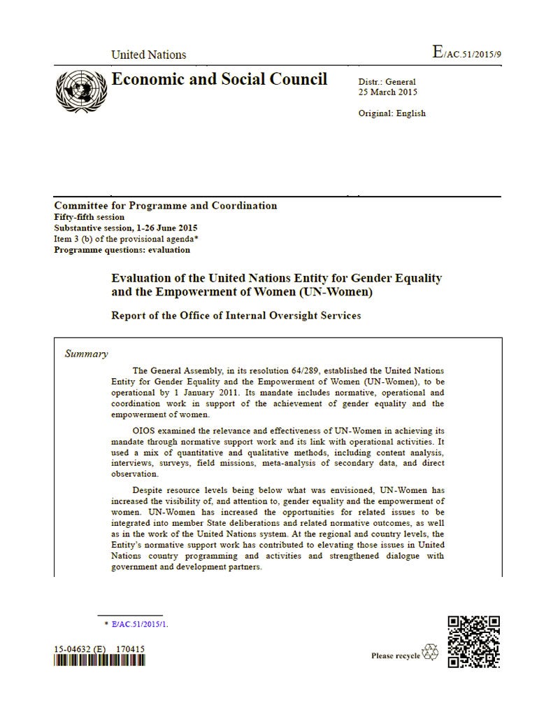 Evaluation-of-UN-Women-s-normative-support-work-and-its-operational-linkages-en.jpg Evaluation of UN Women’s normative support work and its operational linkages