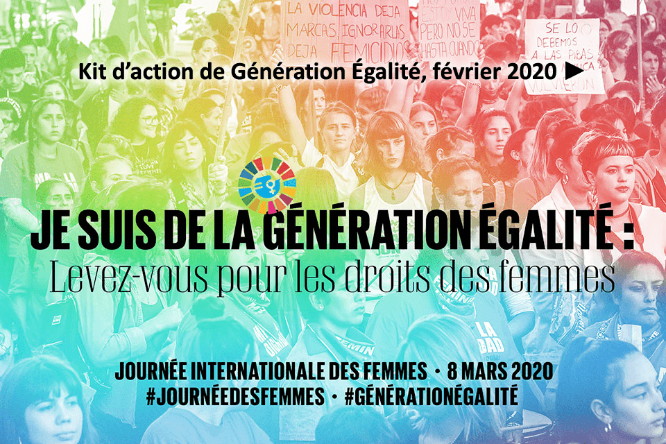 Kit d’action de Génération Égalité, février 2020