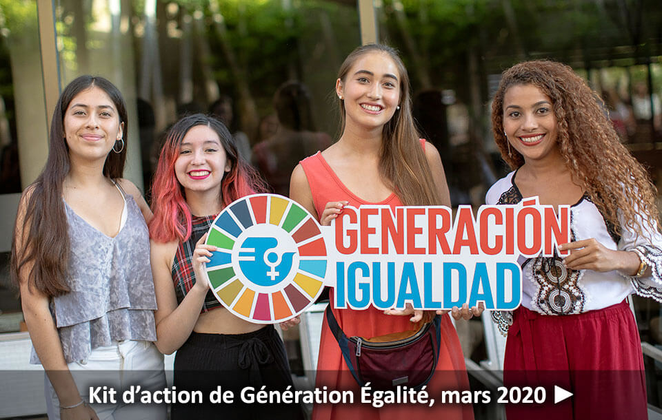 Kit d’action de Génération Égalité, mars 2020