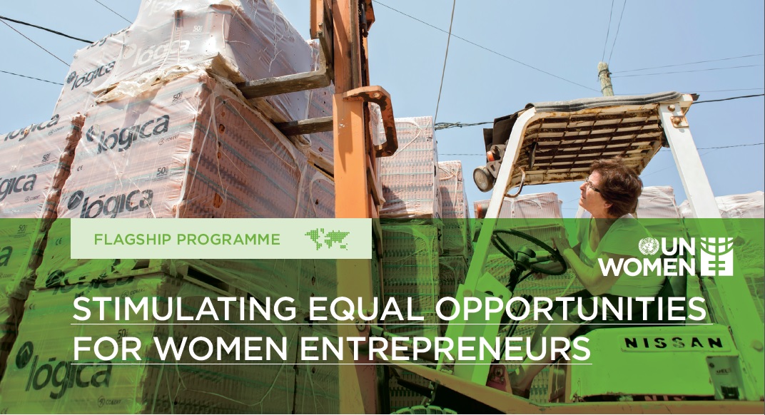 Stimulating equal opportunities for women entrepreneurs