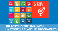 Supporting the SDGs with UN Women's flagship Programmes