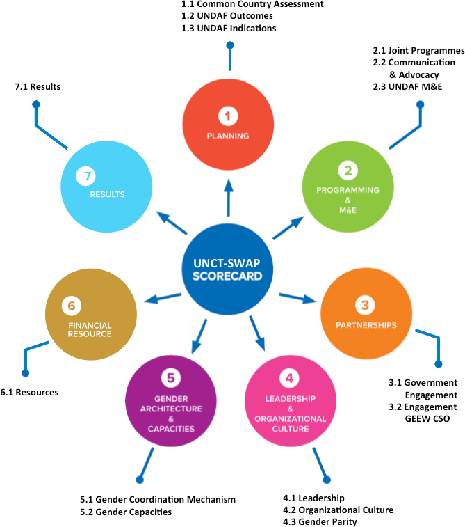 Overview of UNCT-SWAP performance indicators