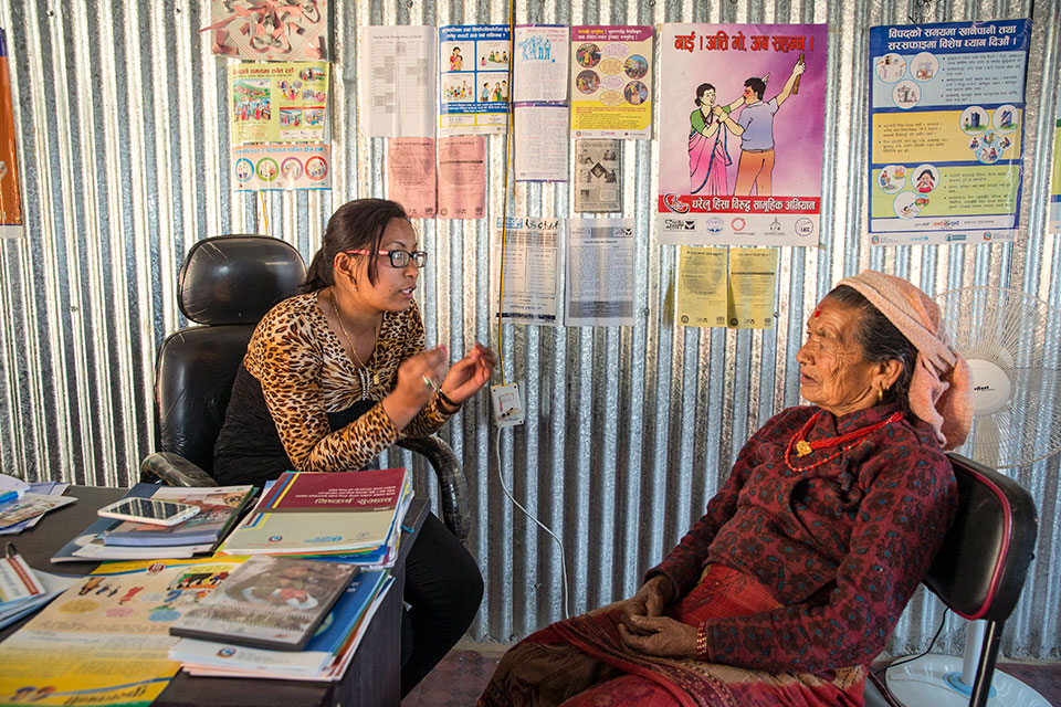 One of five multi-purpose women’s centres in Nepal. Photo: UN Women/N Shrestha
