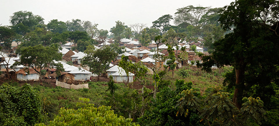 The refugee camp is located near the border town of Garoua-Boulai, where the majority of CAR refugees cross into Cameroon. With a population of nearly 24,000, it is host to the largest number of refugees from CAR. Photo: UN Women/Ryan Brown