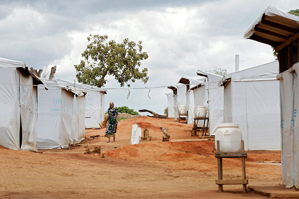UNHCR reports that there is one latrine for every 47 refugees. Photo:  UN Women/Ryan Brown