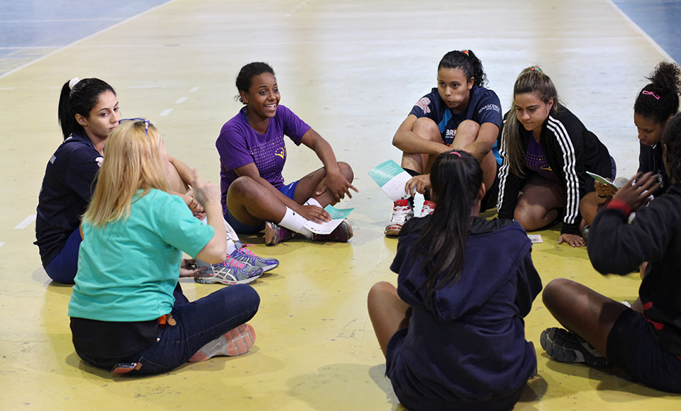 The workshops offer a safe space for the girls to talk about gender inequalities