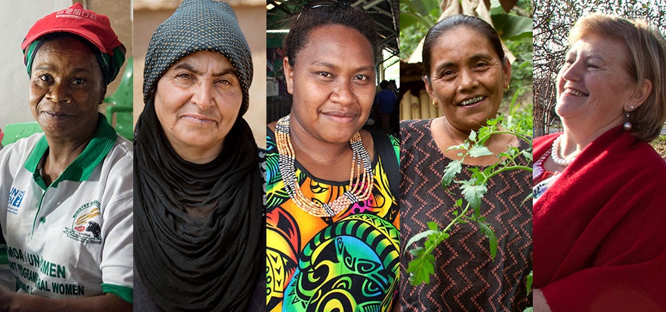 Rural women from around the world