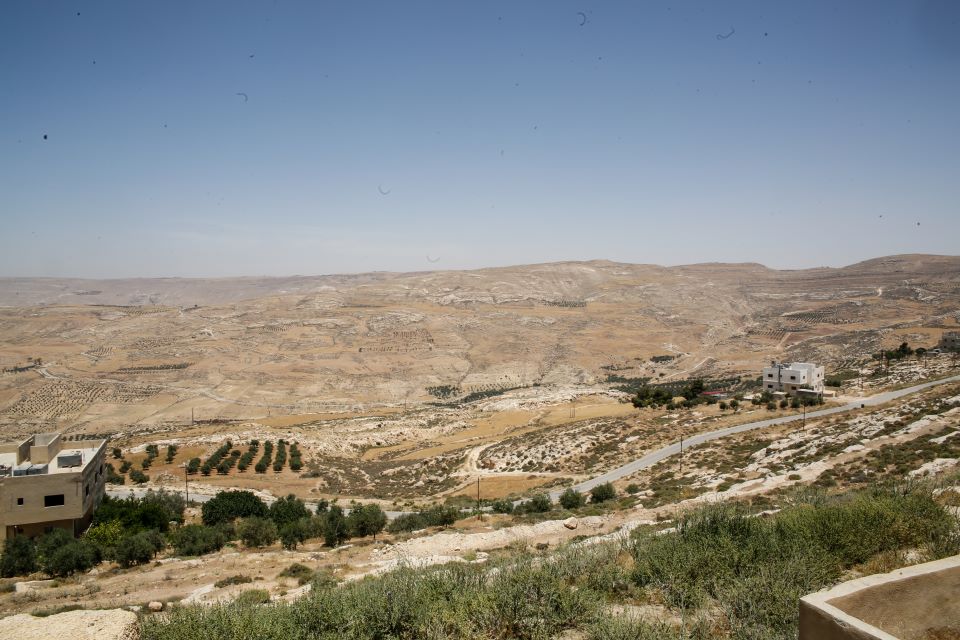 The view from the UN Women Oasis in Taibeh, Karak governorate. Photo: UN Women/Lauren Rooney