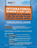 International Women's Day invitation