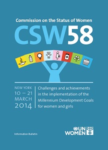 CSW58 information bulletin coverpage