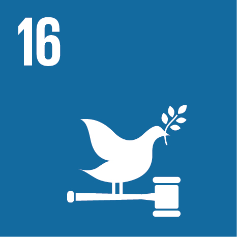 SDG 16 Peace Justice and strong institutions