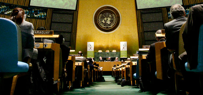UN General Assembly. Photo credit: UN Photo/John McIlwaine