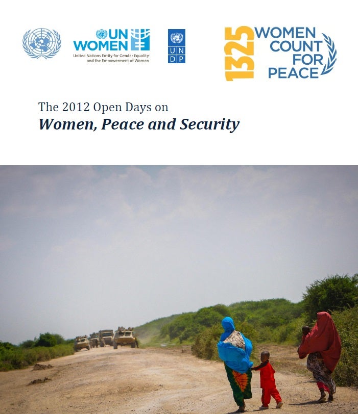 2012 Open Days report cover