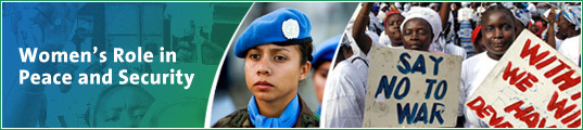 Women's Role in Peace and Security