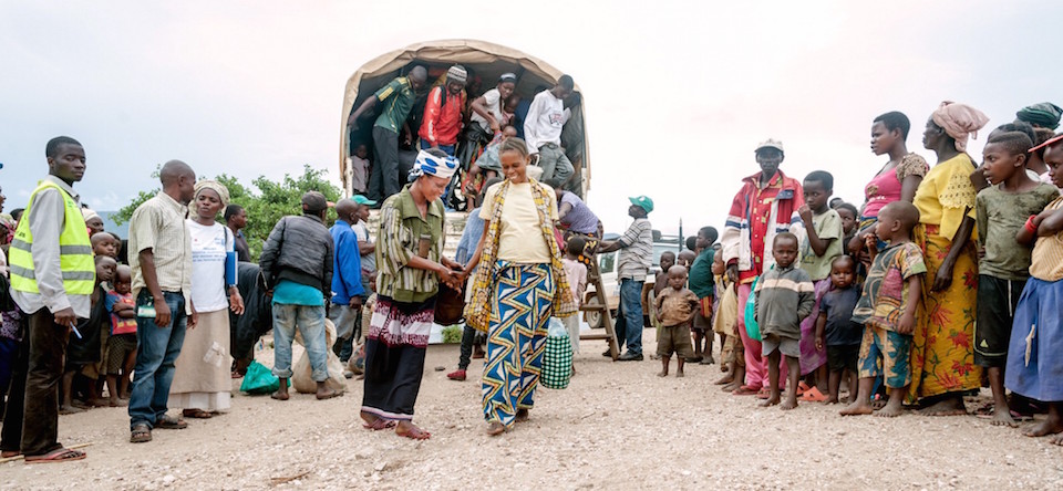 Nahimana Fainesi (Finess), 30, fled her native Burundi in July 2015 and has been living in the Lusenda refugee camp in Fizi, Democratic Republic of Congo, which is home to more than 16,000 refugees, the majority of which are women and girls. Photo: UN Women/Catianne Tijerina