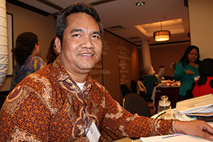 Im Sophea, Chief of the Victims Support Section of the Extraordinary Chambers in the Courts of Cambodia, participates in the UN Trust Fund’s Capacity Development Workshop for new grantees in May 2013 in New York.