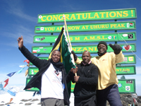 Mwasapi reaches Kilimanjaro peak
