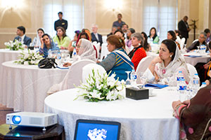 More than 70 people participated in a round table with women parliamentarians of Pakistan on 14 August, 2013.