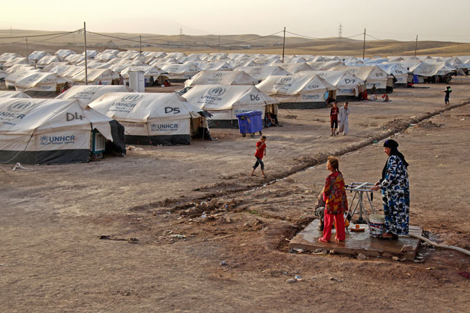 Iraq refugee camp