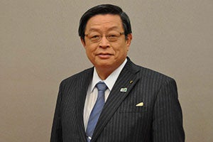 Mayor Osami Takeyama of Sakai City Photo/Sakai City