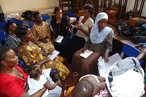Study circle training: helping the women identify and discuss their community challenges
