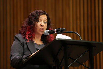 Lilian Soto speaking 