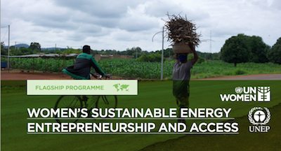 Women's sustainable energy entrepreneurship and access