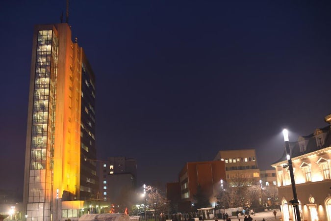 Government Building in Pristina, Kosovo (under UN Security Council Resolution 1244). Photo: UNKT/Arben Llapashtica