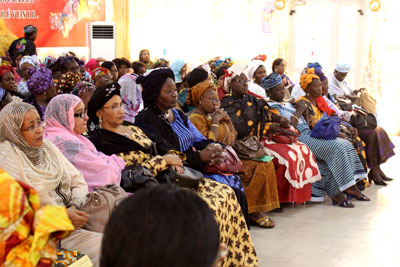 Malian women leaders came together to draft and present a list of priorities for national institutions and a statement to the President. Photo: UN Women/Coumba Bah