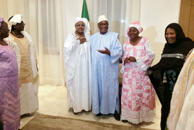 Malian President Ibrahim Boubacar Keïta ensured that Parliament adopted and passed a law promoting gender equality in the appointment and election of officials. Photo Courtesy of Platform of Malian Women Leaders