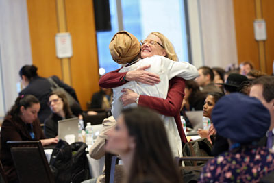 Nearly 150 women's rights advocates who serve as members of UN Women's Civil Society Advisory Group convened in New York to discuss strategies for reaching a Planet 50-50. Photo: UN Women/Ryan Brown