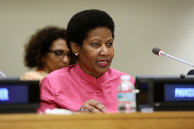 Phumzile Mlambo Ngcuka speaks at Funding Gender Equality side event