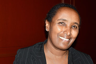 Berhane Daba, a founding member of the National Association of Women with Disabilities, Ethiopia in Nairobi, Kenya. Photo: UN Women/Rose Ogala