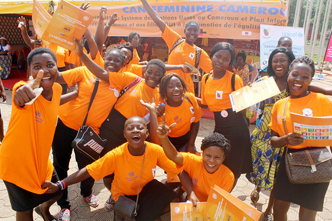 Opening celebration of the 16 Days of Activism in Yaounde, Cameroon. Photo: UN Women Cameroon/Fajong Joseph