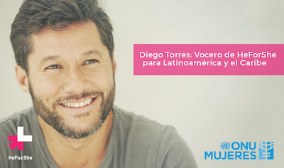 Diego Torres, vocero de HeForShe para Latinoamerica y el Caribe