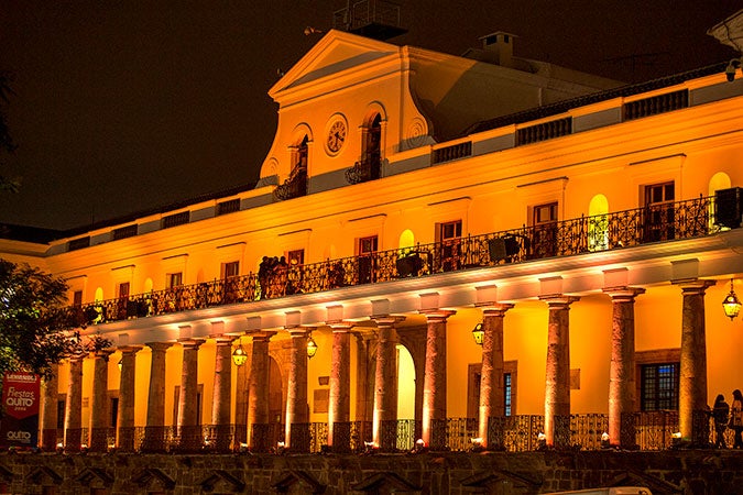 Carondelet Palace in Quito, Ecuador. Photo: UN Women/ Martín Jaramillo Serrano