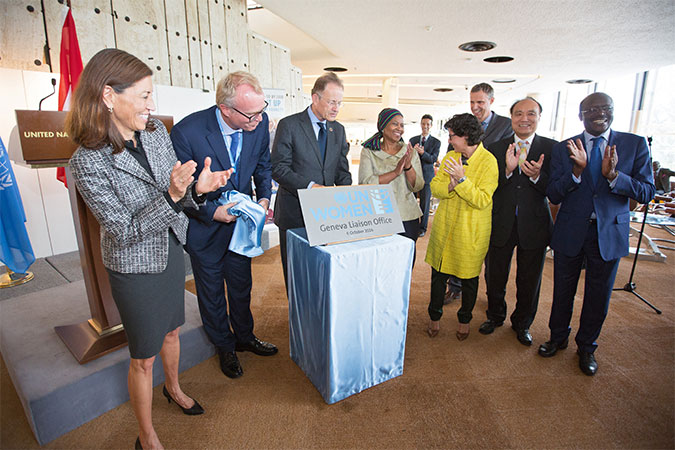 Geneva Liason Office Opening Photo: UN Women/Elma Okic