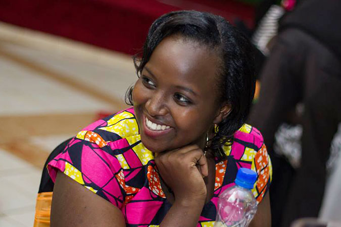 Joy Chebet Bii, 20, a Mozilla Club captain in Nairobi, Kenya. Photo: Dennis Mukundi