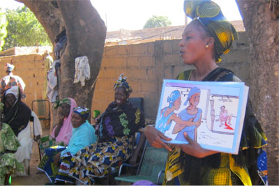 Assétou Touré has devoted her life to combating gender-based violence. Photo courtesy of Assétou Touré. 