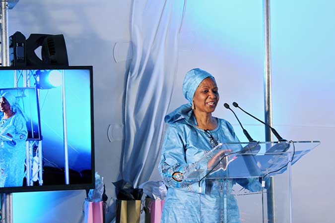 UN Women Executive Director Phumzile Mlambo-Ngcuka speaks at McKinsey Women Matter Africa report launch. Photo: UN Women/Helen Sullivan