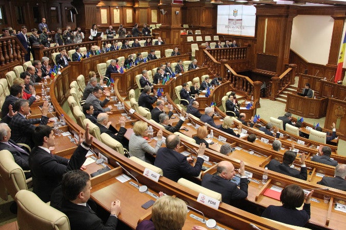 The Parliament of Moldova. Photo: curentul.md