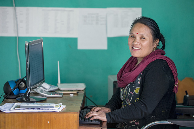 Suk Maya Gurung. Photo: UN Women/N. Shrestha