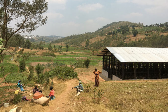 Farmers in Gasovu, Muhanga District, a small village in Rwanda’s Southern Province. Photo:  UN Women