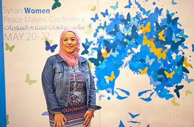 Marina El Hanash. Photo: UN Women/Emad Karim