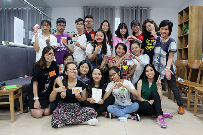 Members of Y. Change, a group of young women who advocate for gender equality among youth in Viet Nam. Photo: Y.Change