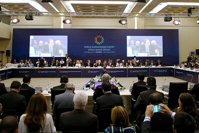 UN Secretary-General Ban Ki-Moon speaks at the High-Level Leaders’ Roundtable on “Managing Risks and Crises Differently”. Photo: World Humanitarian Summit